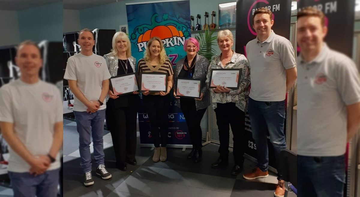 Paul Cromie, Jan Fox, Louise O’Driscoll, Shirley Graham, Lynne Webber, Michael Clarke